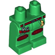 Lego nohy, zelená (6271208)